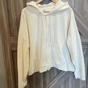 Old Navy women’s textured zippered hoodie in XXL